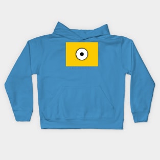 MINI YELLOW PYRAMID Kids Hoodie